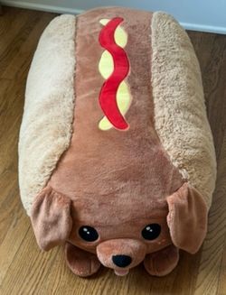 Massive Squishable Hot Dog Dachshund