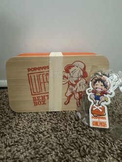 One Piece x Popeyes Bento Box Keychain