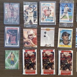 Baseball & Football Cards((Collectibles))