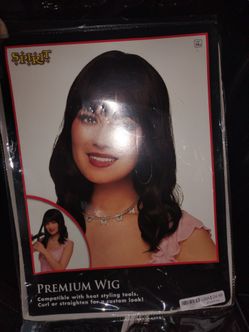 Spirit Halloween Premium Dark Brown Wig