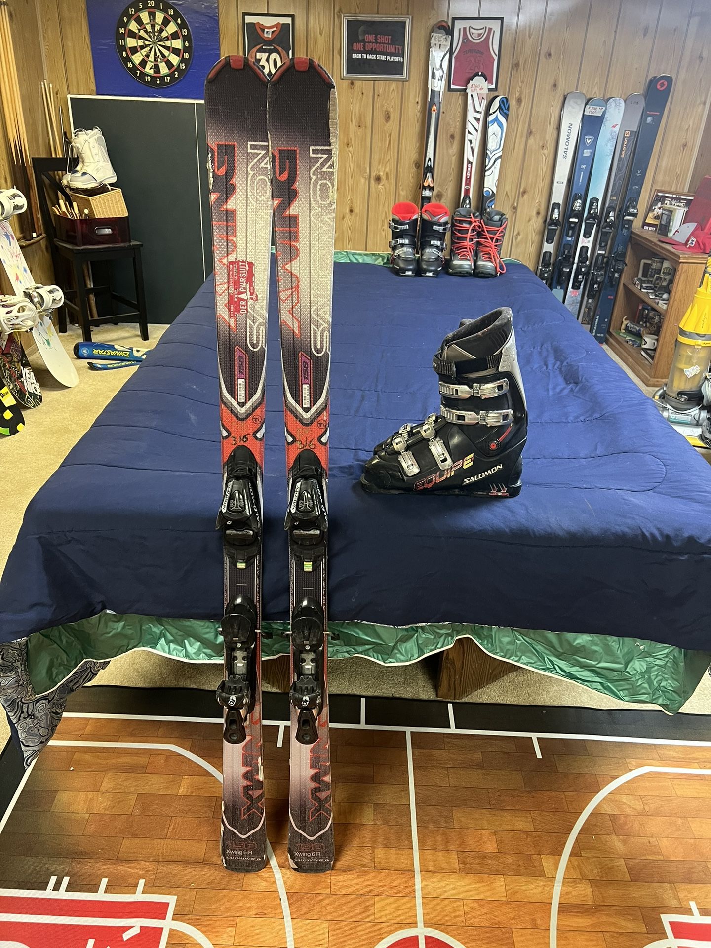 Salomon Ski Package With Boots And Bindings