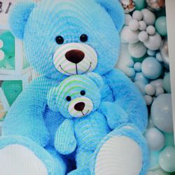  Blue Teddy Bear Set