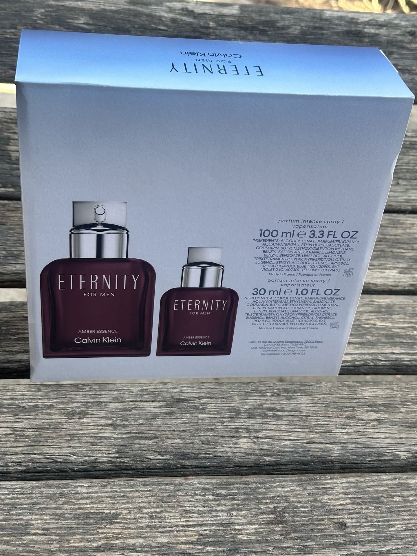 Calvin Klein Eternity Amber Essence For Men 3.3oz