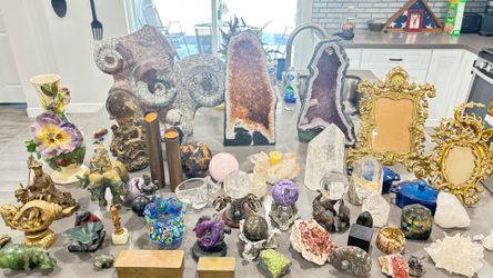 Crystals, gems, and..