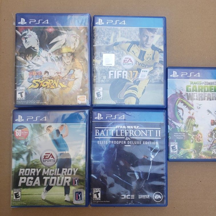 PS4 - 5 Game's - Playstation