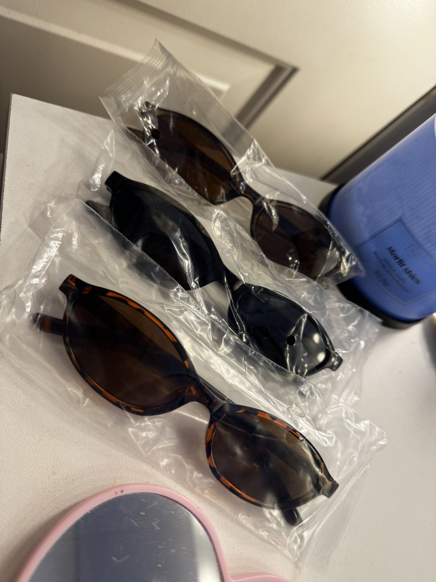 Retro Sunglasses 3 Pc