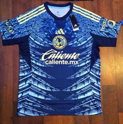 Soccer America america 🦅🦅las home and away local visitante aguilas New Jersey  2025-  2026 fan version  player version small to 4xl tricampeon futbo