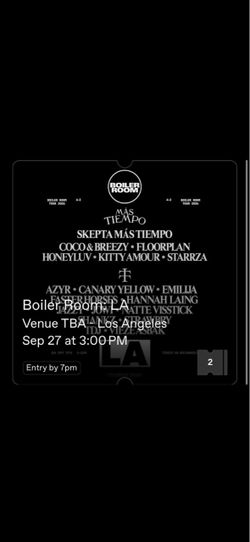 Boiler Room x Teletech LA