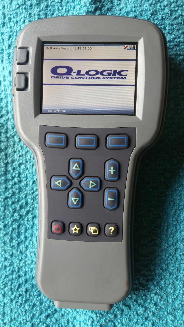 Pride quantum wheelchair q-logic handheld joystick programmer ctldc1609