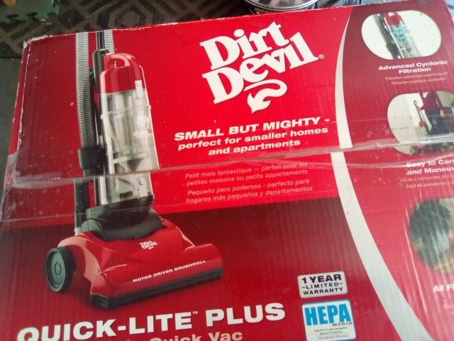 Dirt Devil Vac New