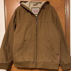 Men's Jacket Canvas Levis XXL Chammara Sherpa 