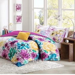 Olliix by Intelligent Design Olivia Blue Twin/Twin XL Comforter Set