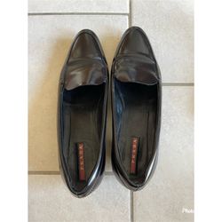 Prada leather shoes