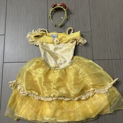 Kids XS 4T Belle Costume