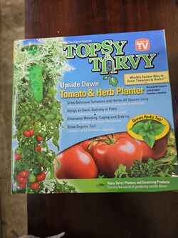 Topsy Turvy Upside Down Tomato & Herb Planter
