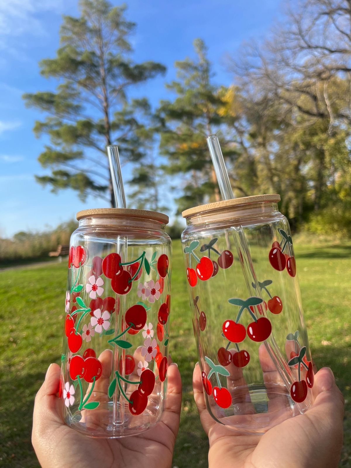 Custom Glass Cups