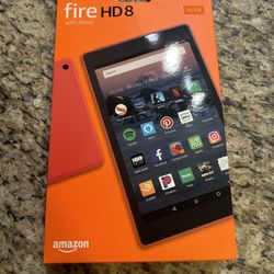 New in box Fire HD 8 Tablet 