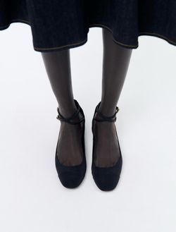 Zara Strap Flat Shoes