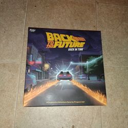 Back To The Future Back In Time Funko Game Brand New