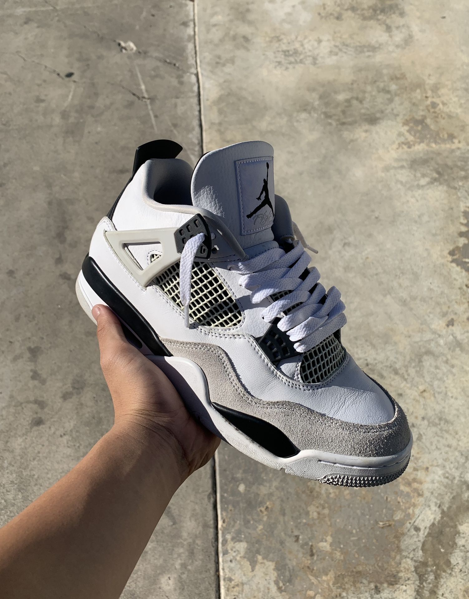Air Jordan 4s Military Black