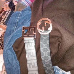 Gucci & Fendi Belt's