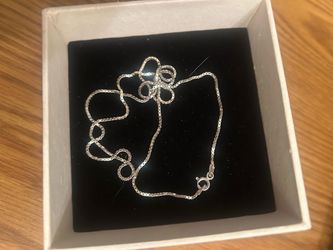 10” Silver Necklaces - New