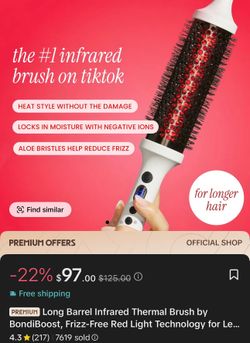 BONDI BOOST Infrared Thermal Bounce Brush