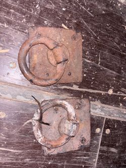 Antique Iron Ring Pulls