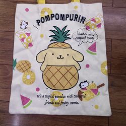 Sanrio Pompom Tote Bag