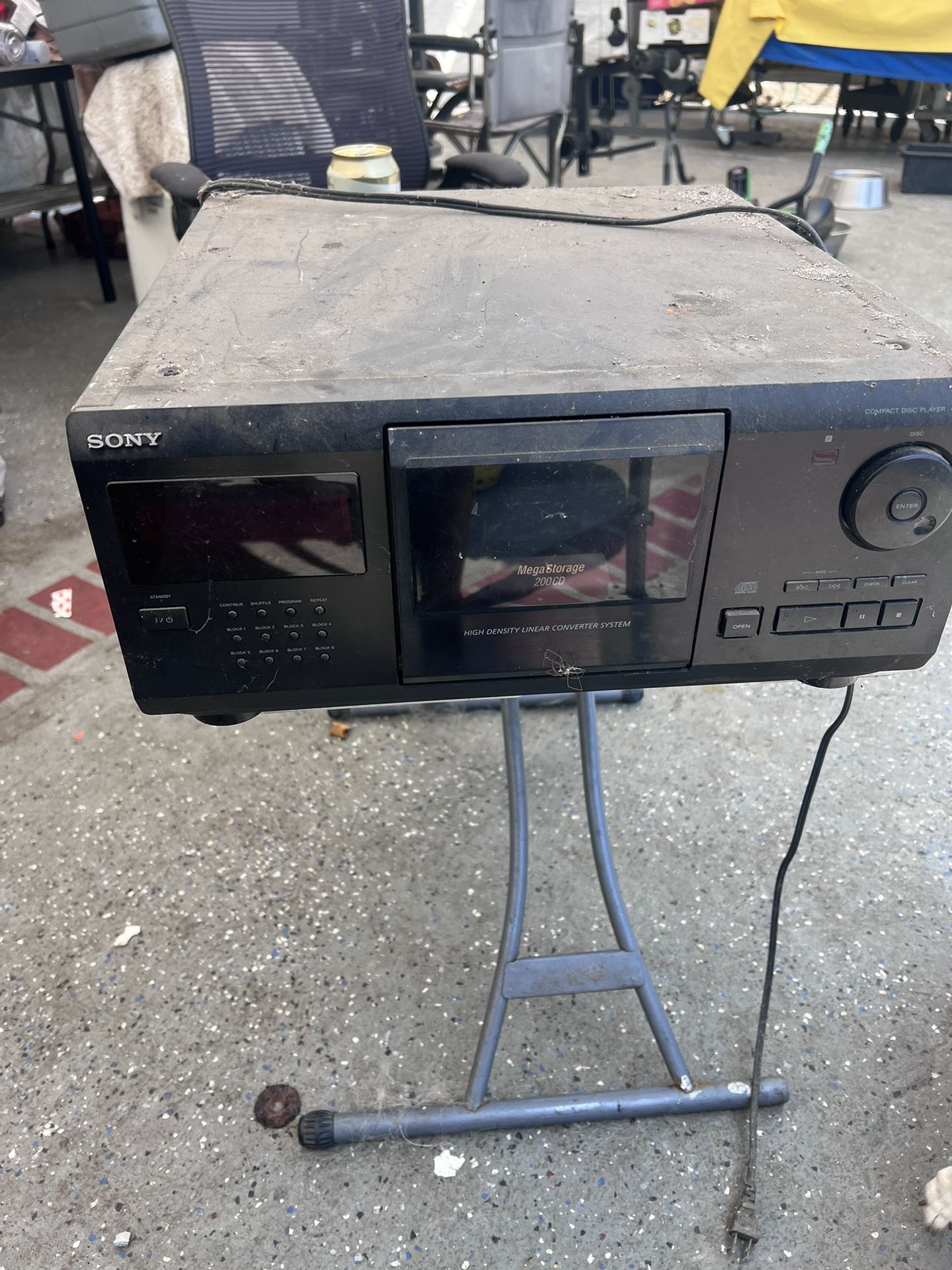 Sony Mega 200 Cd Player