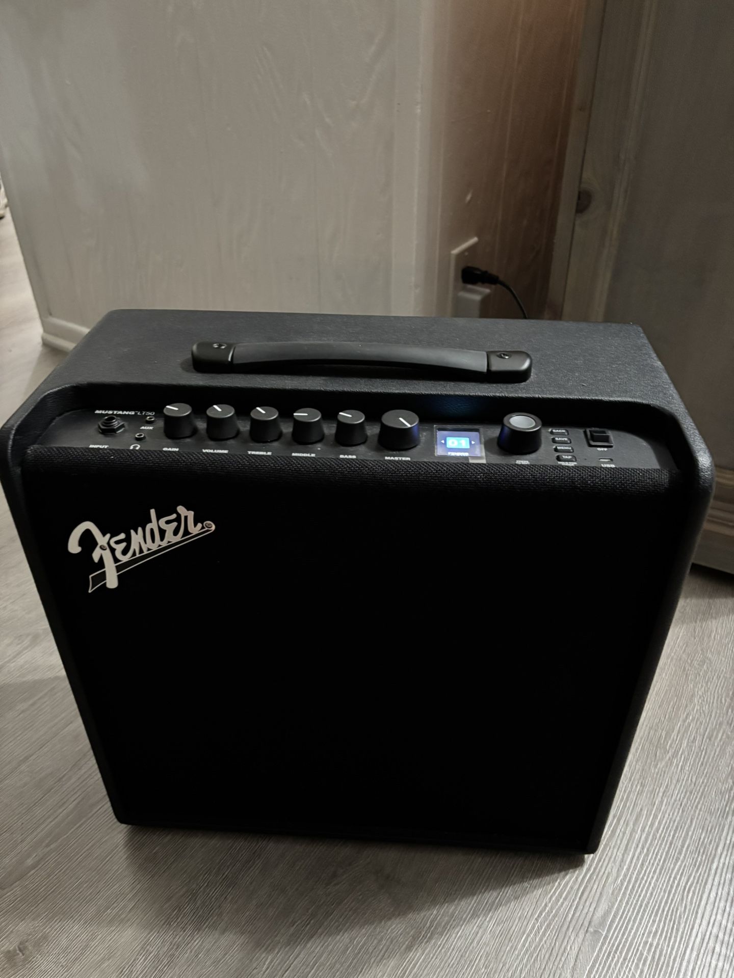 fender mustang lt50 amp
