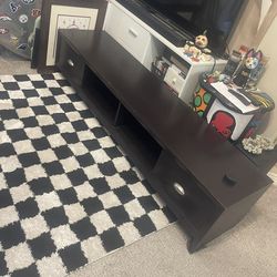 71 Inch  Low Tv Stand LONG IKEA Dark