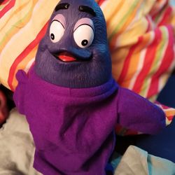 McDonald's Grimace Hand Puppet 1993