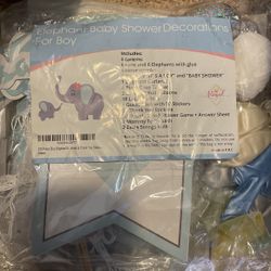 Elephant Baby Shower Decorations