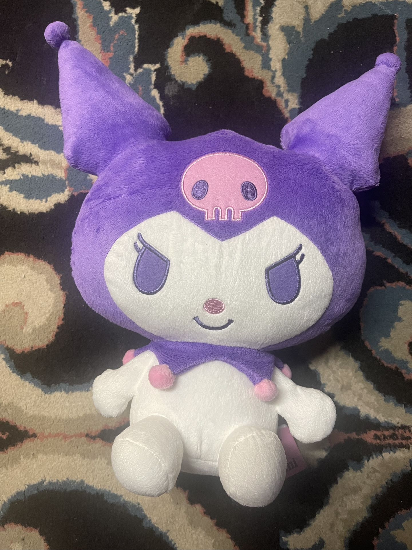 Purple Kuromi Sanrio Plush “14.5 Kawaii Japan Plushie Cute