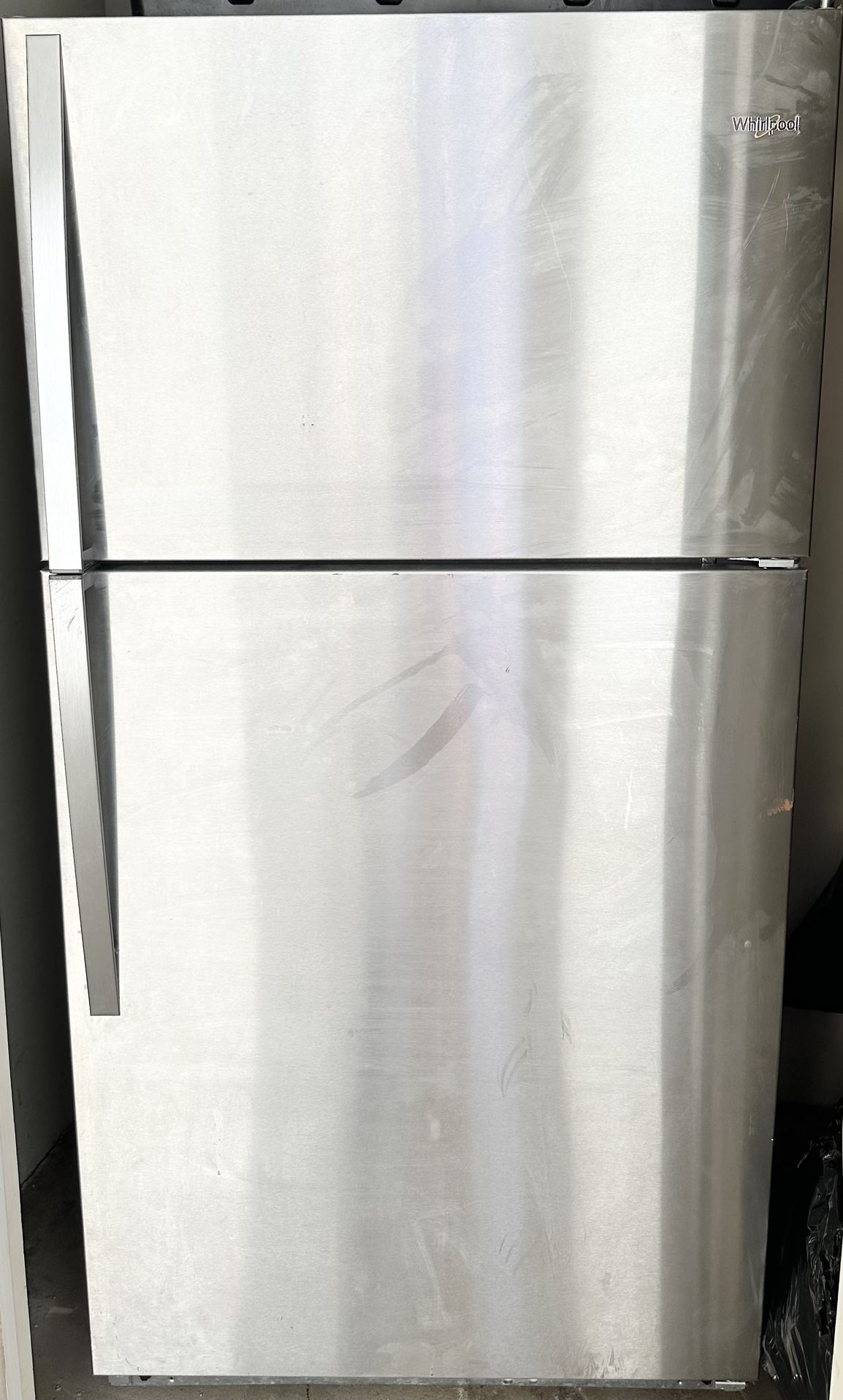 Stainless Steel Whirlpool Refrigerator