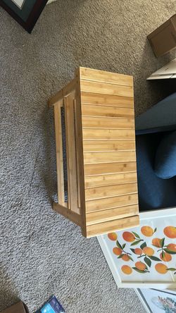 Wood Shoe Rack