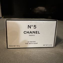 Chanel No 5  Bar Of Soap New Never Opened 