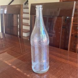 Canada dry bottling company of Florida 13 inch tall clear glass vintage collectible bottle