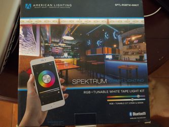 American lighting Spectrum RGB+Tunable White Tape Light With Aluminum Profile For led Strips