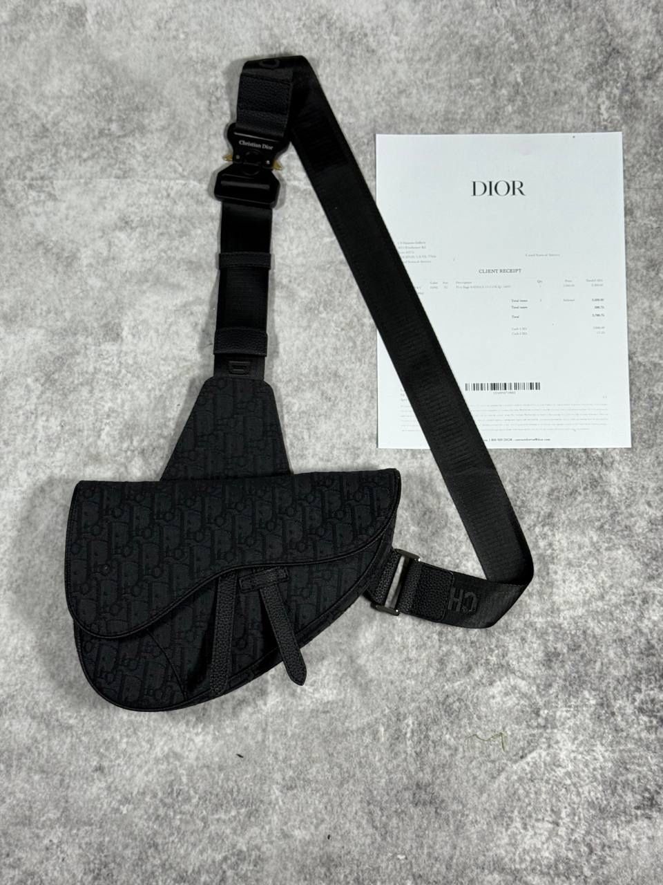 Black Dior Saddle 1 To 1
