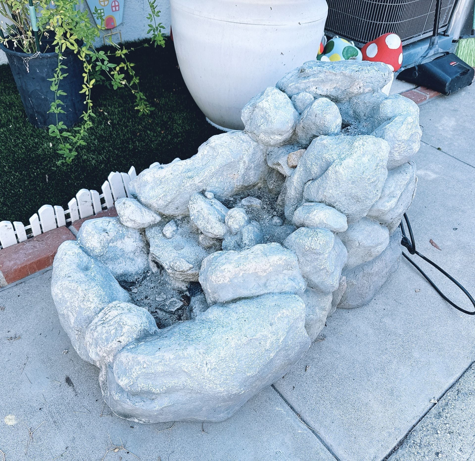 Outdoor Waterfall Fountain