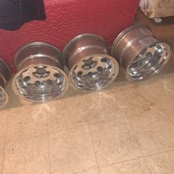 Custom 4 Rims Hard To Find 15 By 10  4.5 Fit Ford Dodge Toyota