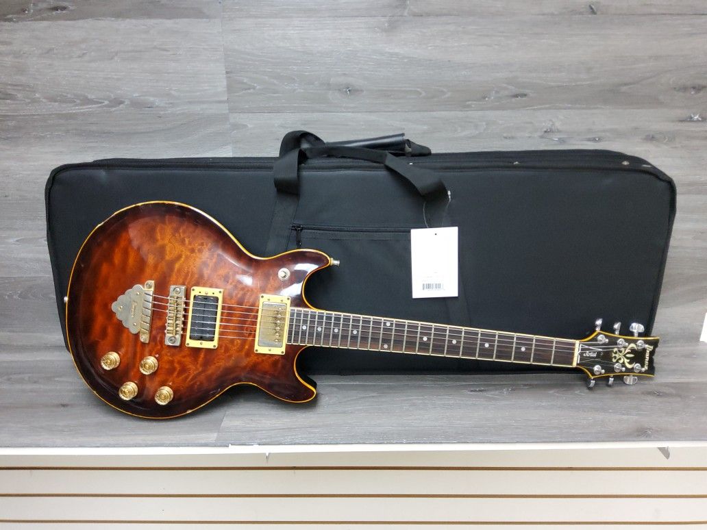 1982 Ibanez Artist Electric Guitar Made In Japan With Case