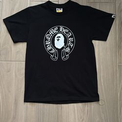 Bape chrome heart collab