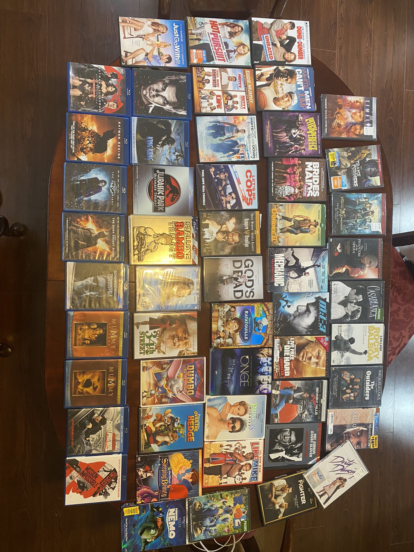 Blue Ray And DVD Collection