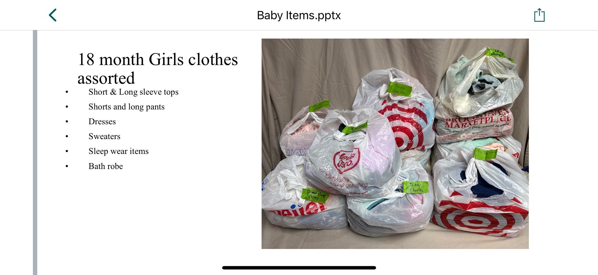 18 Month Baby Girl Clothing