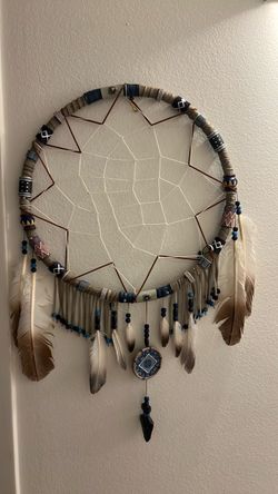 Large Handmade Dream Catcher Wall Decor