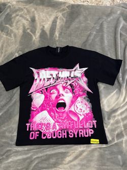 Lost Hills Graphic T-Shirt Black Pink