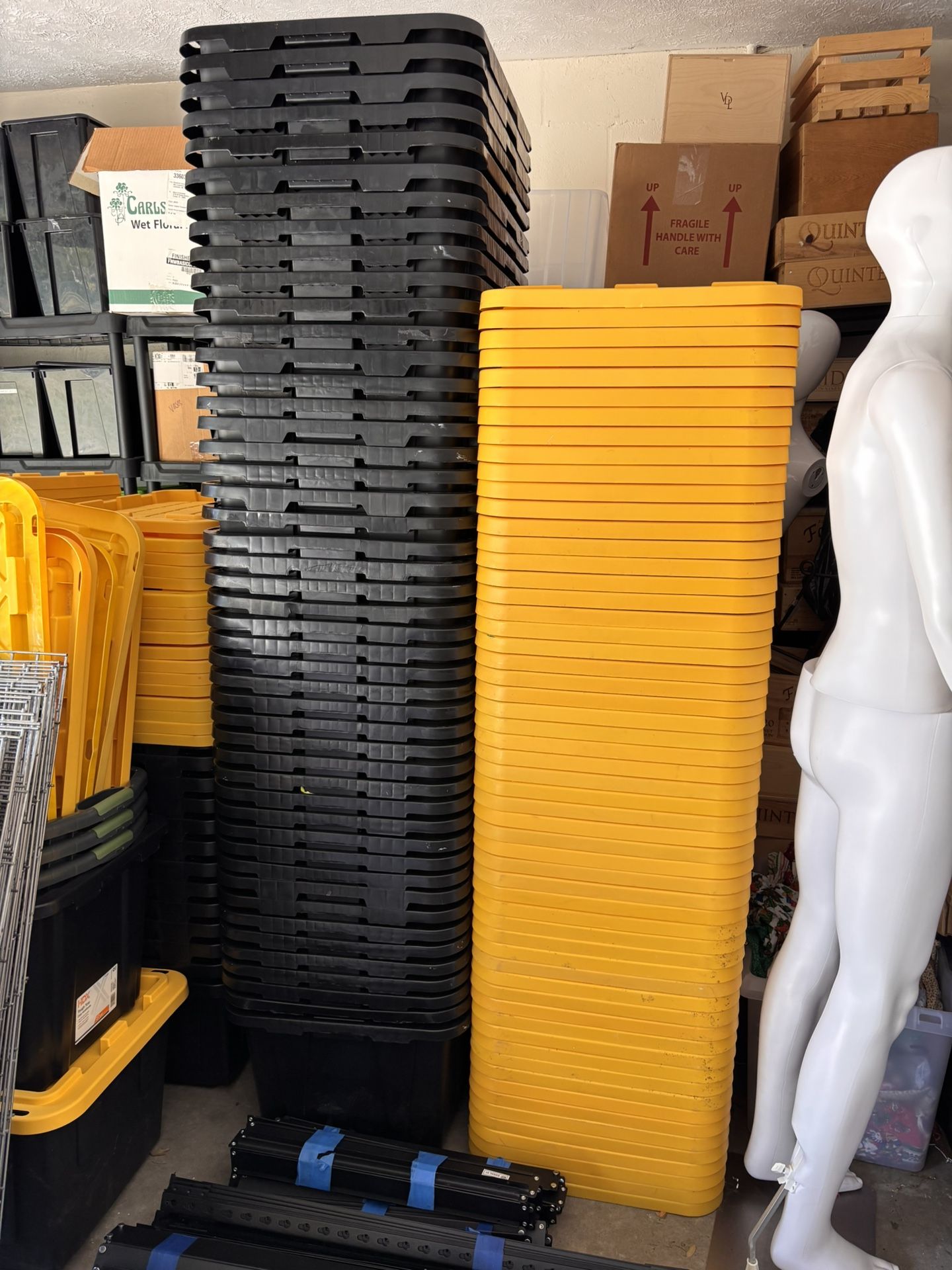 Bins / Tubs Various Sizes